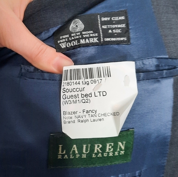 Ralph Lauren Plaid Blazer 42R - Picture 5 of 8